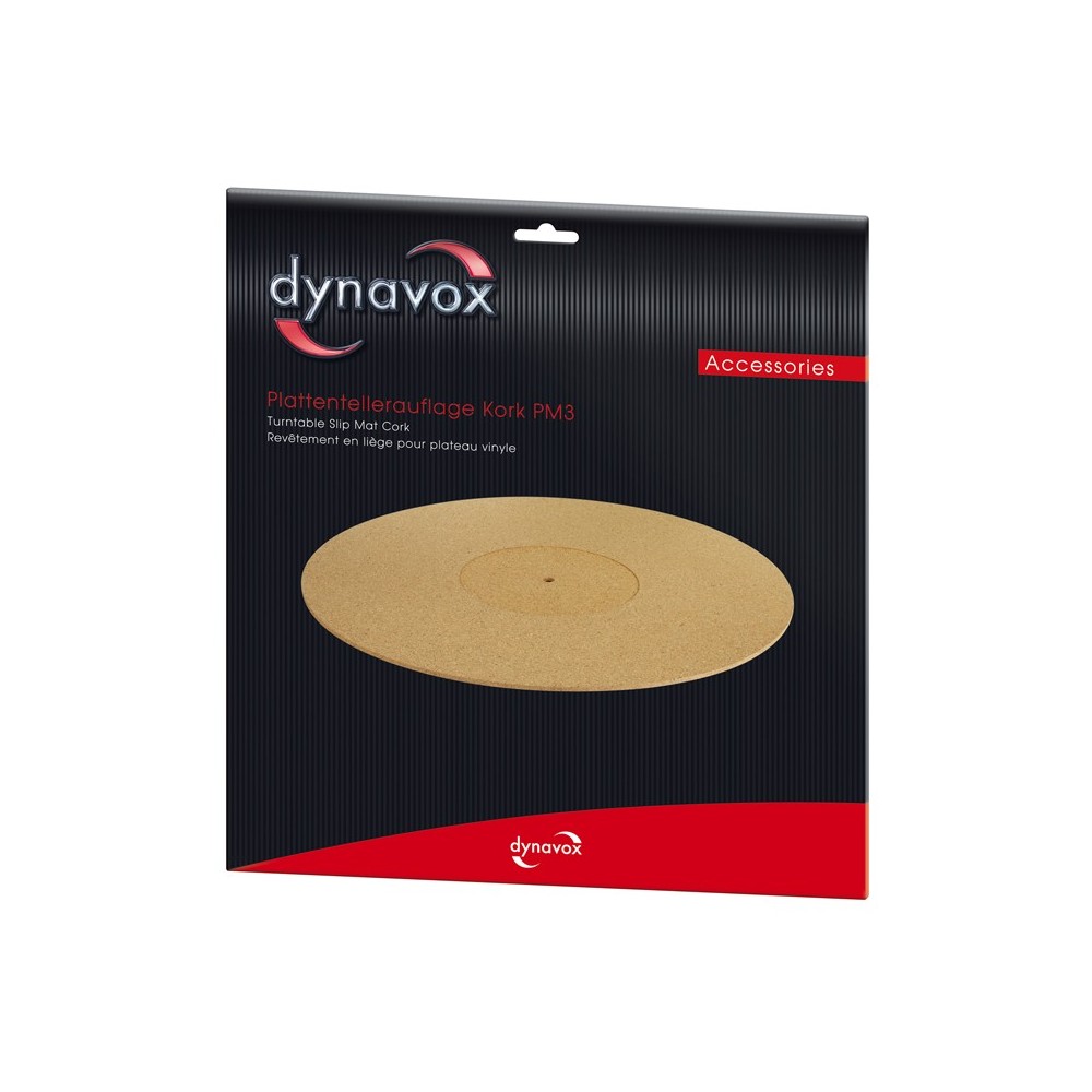 Korkmatte til platespiller - Dynavox PM3