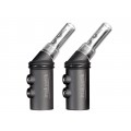 Bananplugg rhodium BFA-103 vinkel - Reference - Inakustik