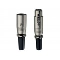 XLR-plugg metall in-akustik Premium