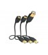 USB-kabel (A-Mini B) - In-akustik Premium