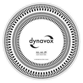 Justeringsverktøy / stroboskop til platespiller-pickup Dynavox