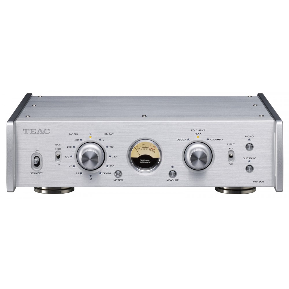 TEAC PE-505 balansert platespillerforsterker