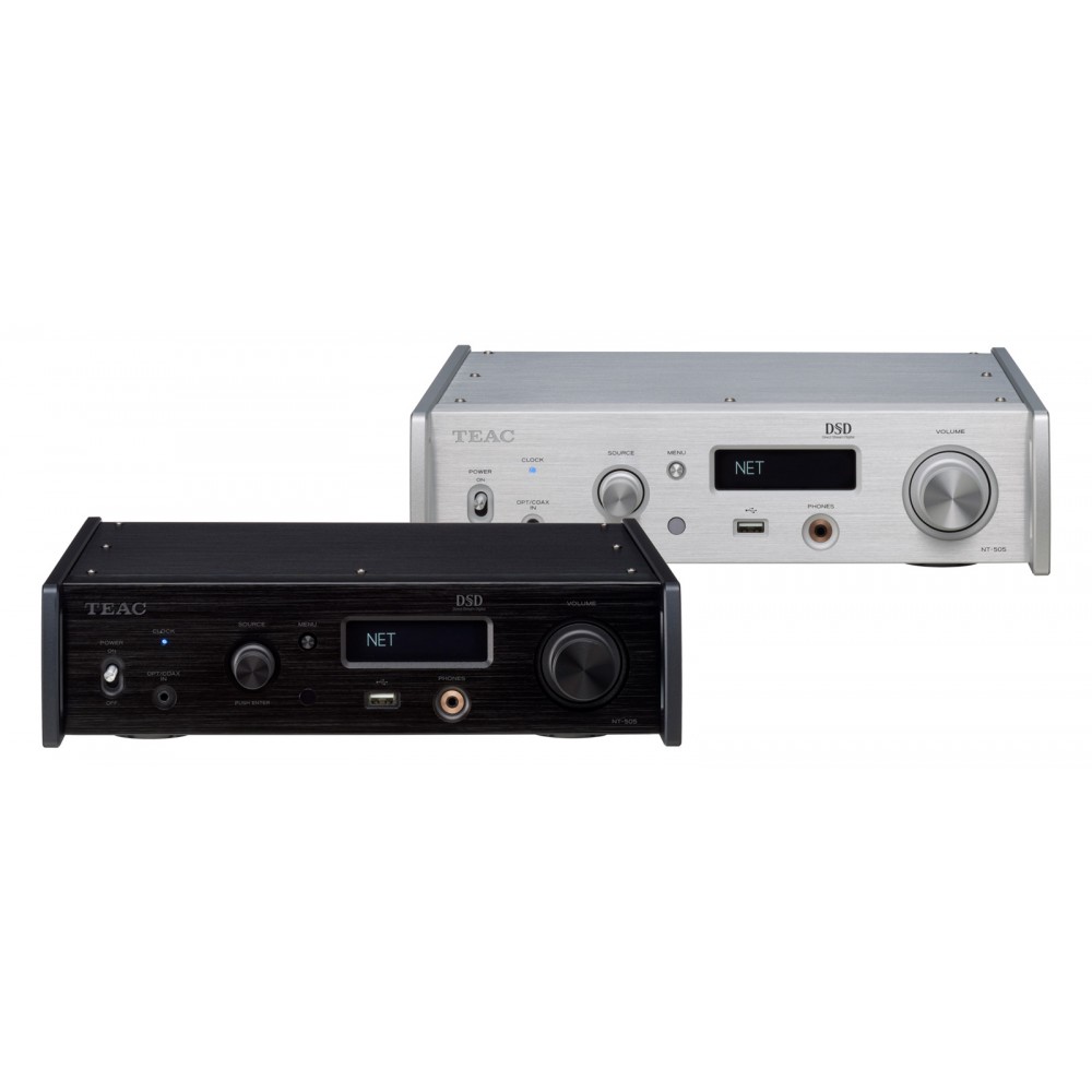 TEAC NT-505 forforsterker med DAC og nettverkspiller