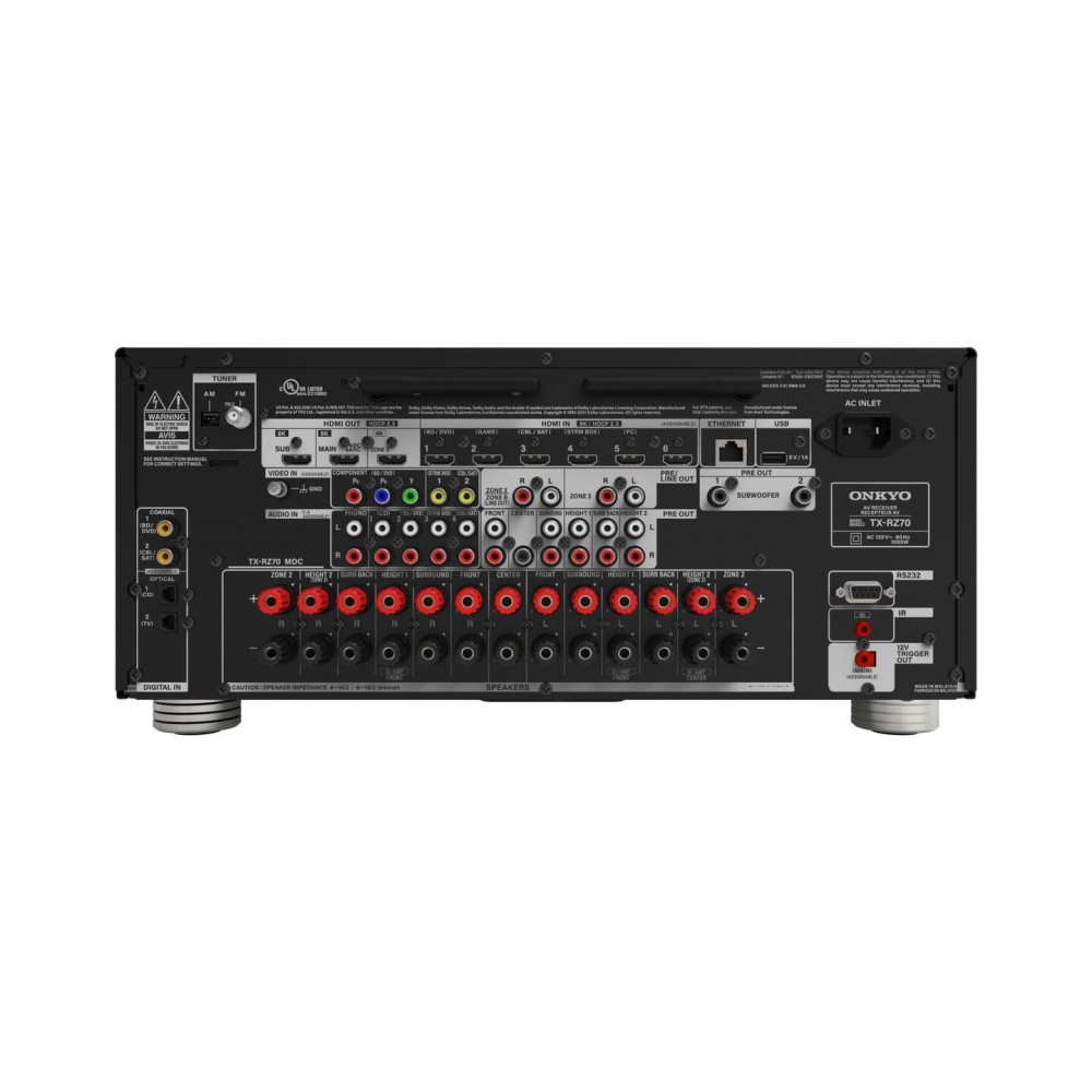 Onkyo TX-RZ70 hjemmekinoreceiver - 11.2 kanaler