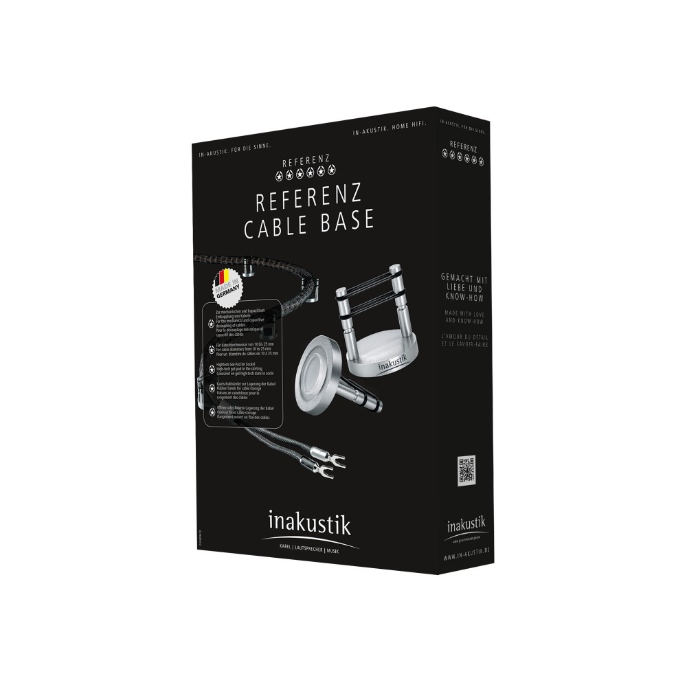 In-akustik cable base - Kabelholder for høyttalerkabler/signalkabler