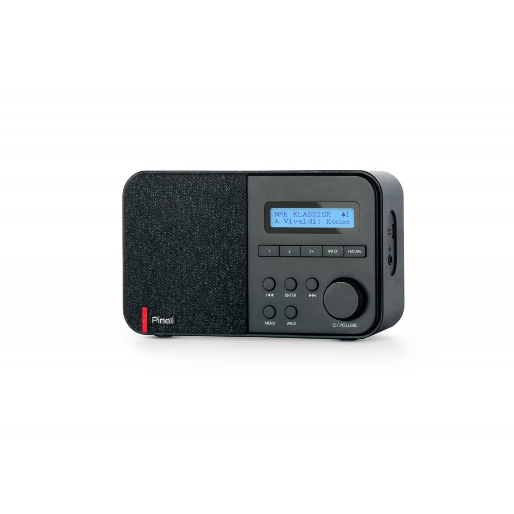 Pinell Supersound Mini - Batteriradio med FM/DAB+