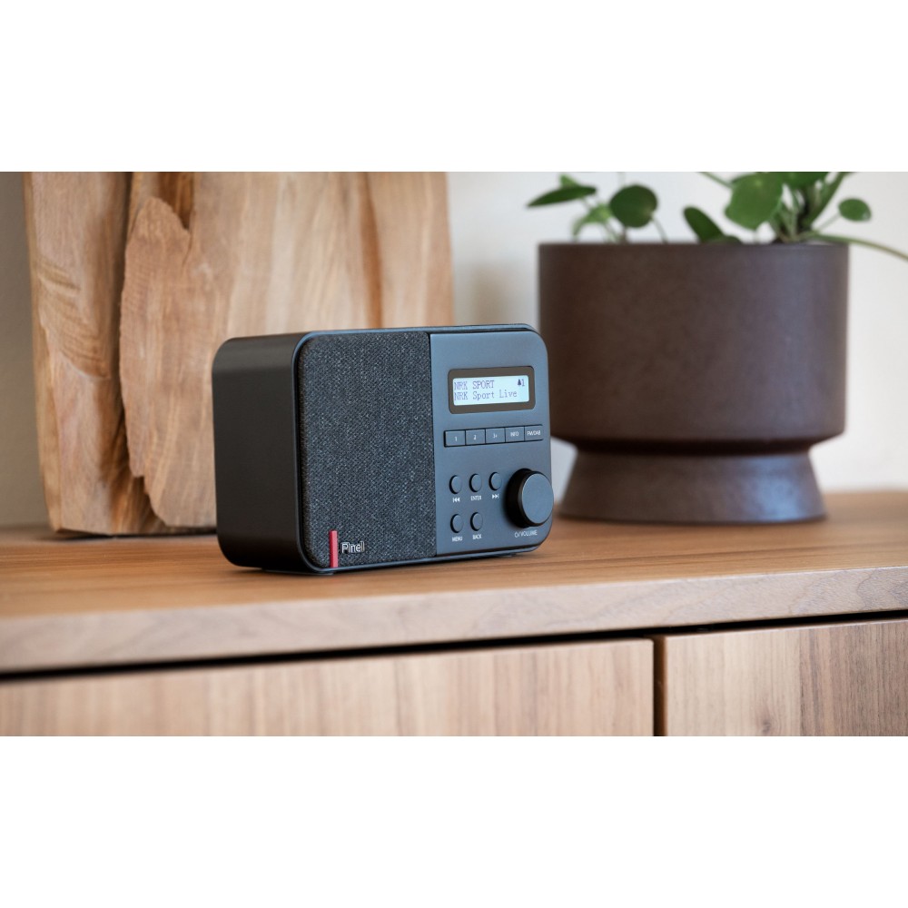 Pinell Supersound Mini - Batteriradio med FM/DAB+