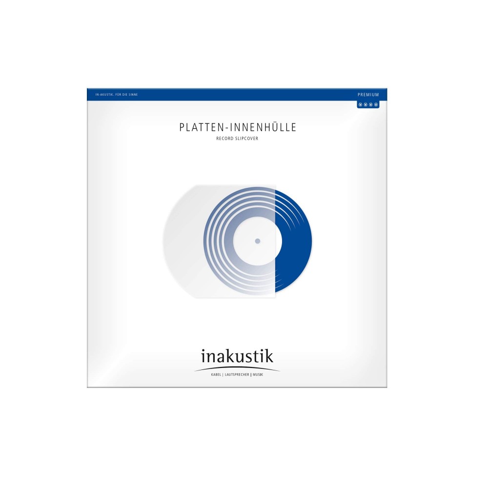 Innercover for vinyl / LP - 50 stk - in-akustik