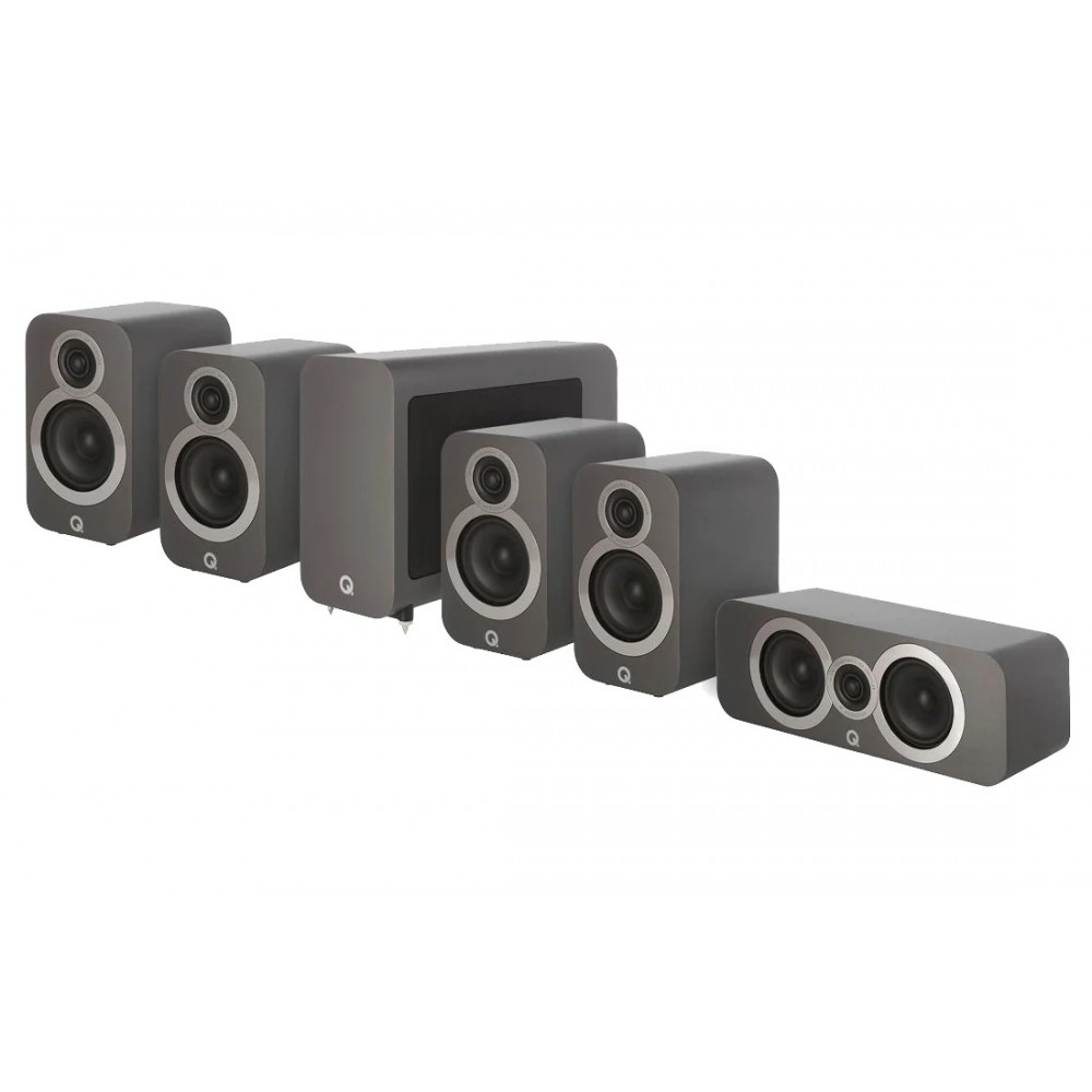 Q Acoustics 3000i (3010i) - 5.1 hjemmekinopakke