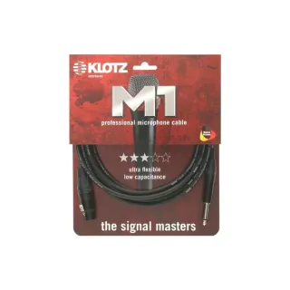 XLR til jack mikrofonkabel 5m - Klotz