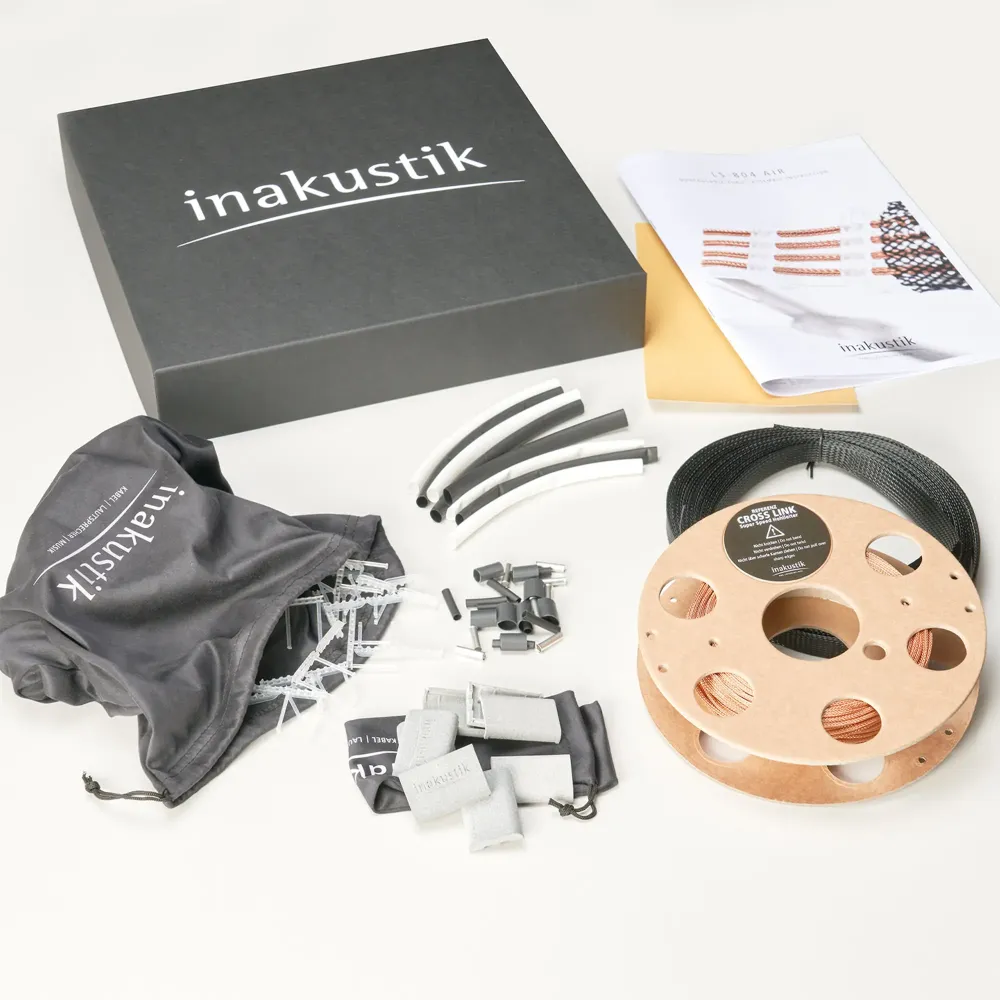 LS-804 DIY høyttalerkabel-kit - Reference - Inakustik
