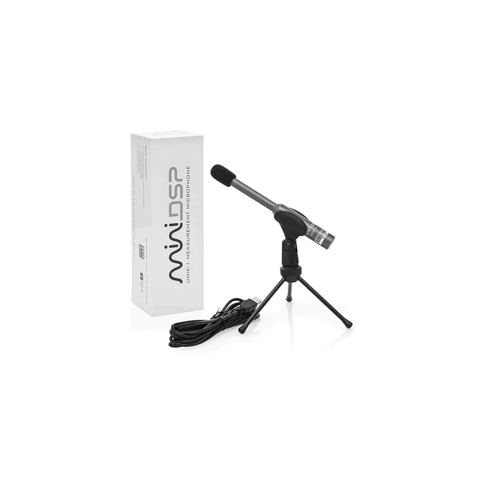 MiniDSP UMIK-1 kalibrert USB-målemikrofon