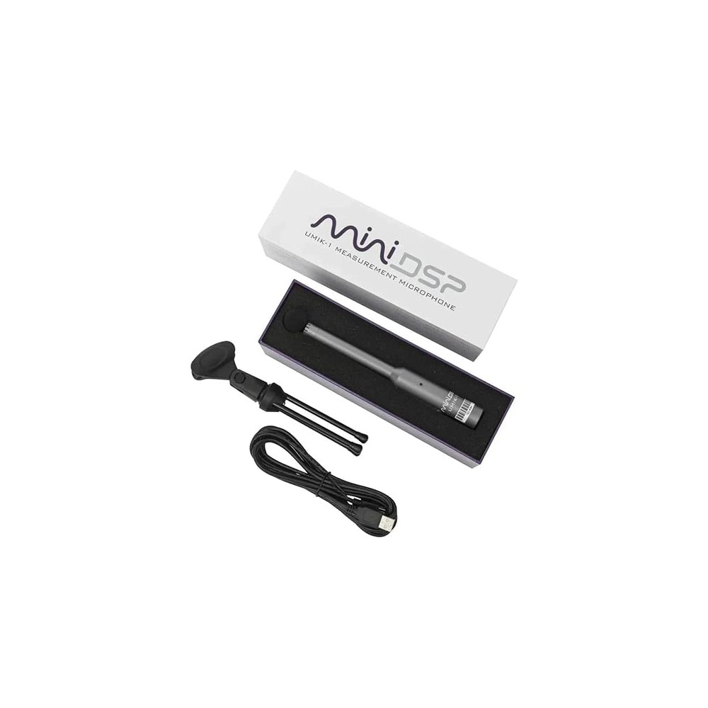MiniDSP UMIK-1 kalibrert USB-målemikrofon