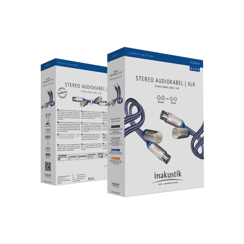 XLR-kabel analog - Premium - In-akustik